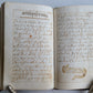 18th CENTURY GERMAN MANUSCRIPT PRAYER BOOK 141 pages ANTIQUE HAND WRITTEN