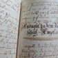 18th CENTURY GERMAN MANUSCRIPT PRAYER BOOK 141 pages ANTIQUE HAND WRITTEN