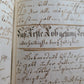 18th CENTURY GERMAN MANUSCRIPT PRAYER BOOK 141 pages ANTIQUE HAND WRITTEN