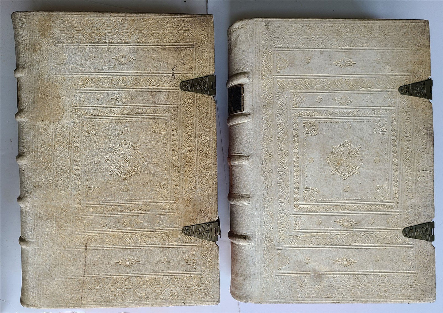 1777 ATHANASIUS of ALEXANDRIA 2 VOLUMES PIGKIN BOUND FOLIO antique w/ MAP