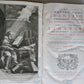 1777 ATHANASIUS of ALEXANDRIA 2 VOLUMES PIGKIN BOUND FOLIO antique w/ MAP