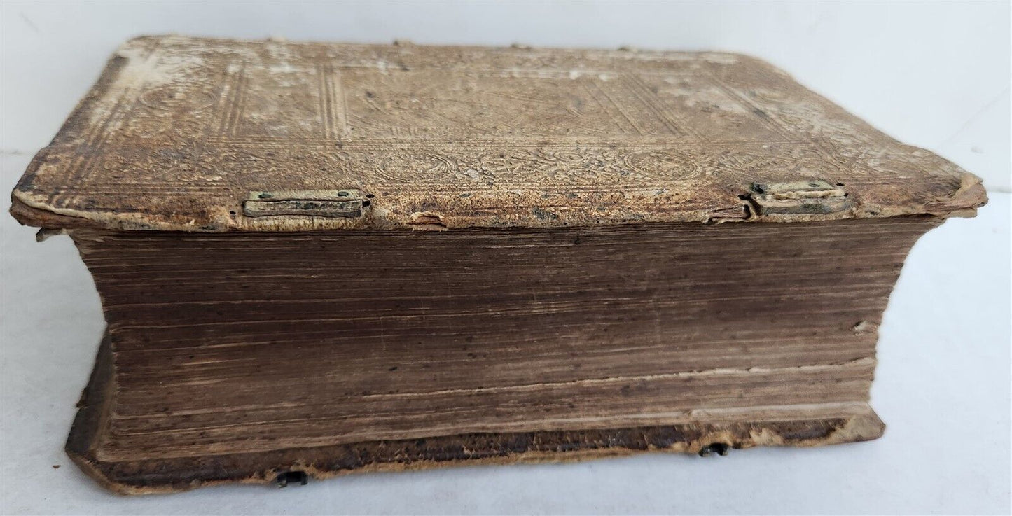 1568 ROMAN HISTORY by LIVY in LATIN antique PIGSKIN BINDING 16th CENTURY