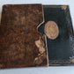 1800s GERMAN MANUSCRIPT PRAYER BOOK ILLUSTRATED antique 180 leaves