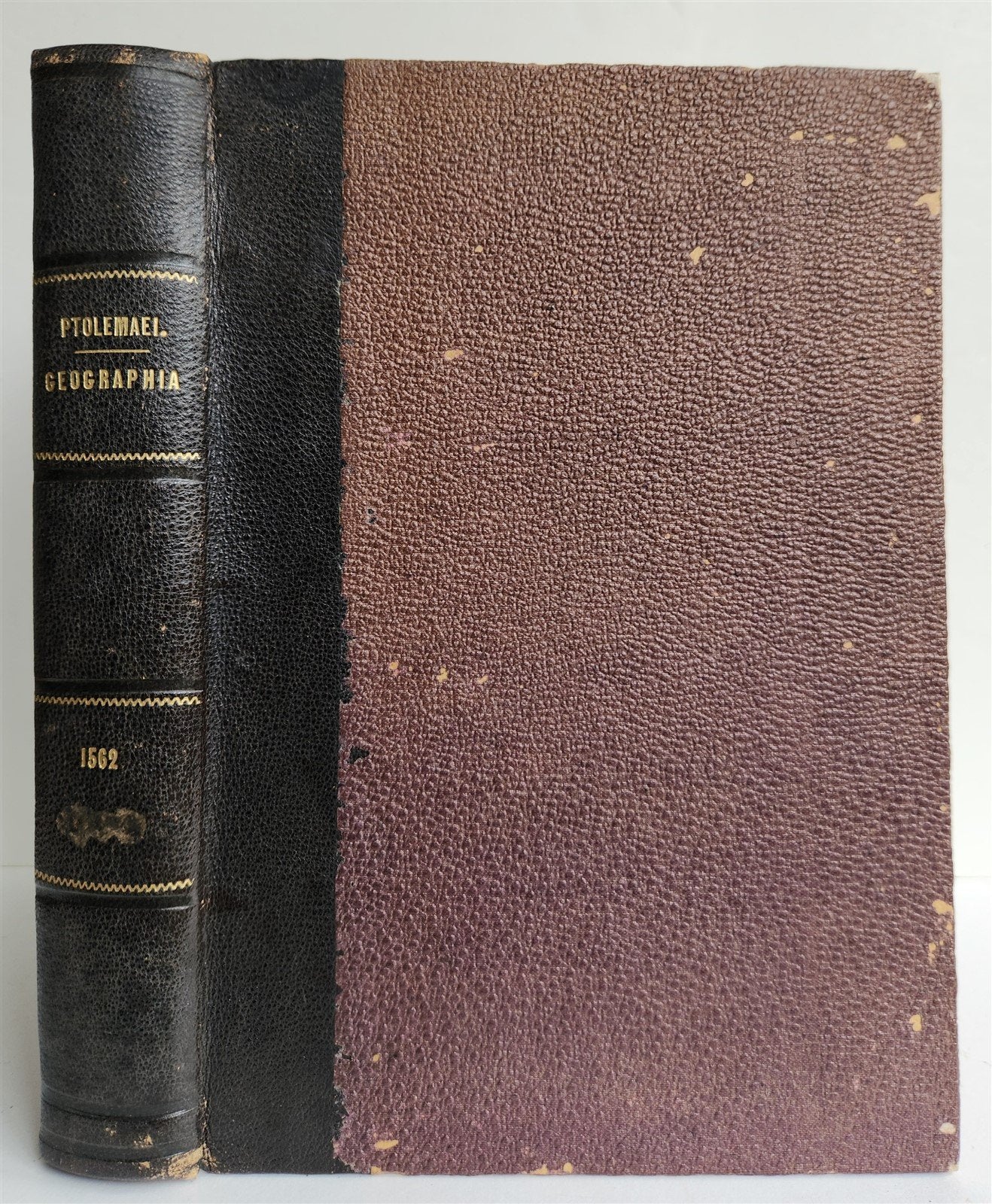1562 PTOLEMY GEOGRAPHY antique GEOGRAPHIA CL. PTOLEMAEI ILLUSTRATED 16th CENTURY