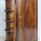 BOOK SHAPE WOODEN BOX SAFE CONTAINER vintage