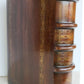 BOOK SHAPE WOODEN BOX SAFE CONTAINER vintage