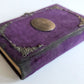 1909 AMERICAN HYMNAL in GERMAN antique VELVET BINDING w/ SILVER DECORATIONS