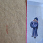 lot of 7 CHINESE WATERCOLOR PITH PAPER PAINTINGS antique 19th century
