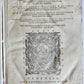 1576 HORACE POETRY antique 16th century folio ILLUSTRATED