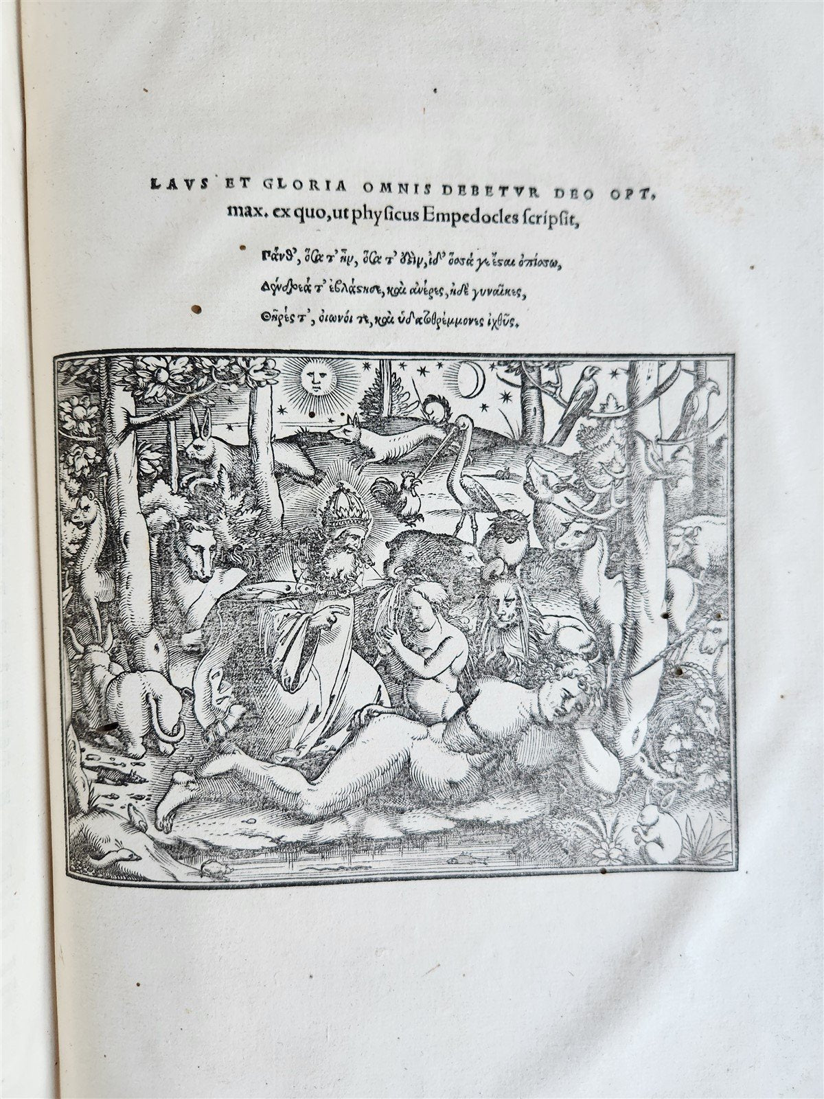 1551 HISTORIA ANIMALIUM by CONRAD GESSNER antique ILLUSTRATED 16th century FOLIO