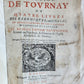 1619 HISTORY of TOURNAY BELGIUM antique ILLUSTRATED vellum bound