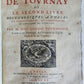 1619 HISTORY of TOURNAY BELGIUM antique ILLUSTRATED vellum bound