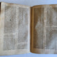 1679 BIBLE in LATIN antique vellum bound OLD & NEW TESTAMENT BIBLIA SACRA
