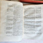 1750 BIBLE in FRENCH 6 VOLUMES antique ILLUSTRATED w/ 3 MAPS