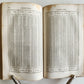 1837 SYSTEM of GEOMETRY & TRIGONOMETRY TREATISE on SURVEYING by A. FLINT antique