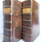 1769 BIBLE in CZECH ILLUSTRATED 2 FOLIO VOLUMES antique