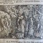 1769 BIBLE in CZECH ILLUSTRATED 2 FOLIO VOLUMES antique