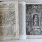 1769 BIBLE in CZECH ILLUSTRATED 2 FOLIO VOLUMES antique