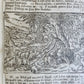 1769 BIBLE in CZECH ILLUSTRATED 2 FOLIO VOLUMES antique