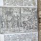 1769 BIBLE in CZECH ILLUSTRATED 2 FOLIO VOLUMES antique