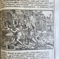 1769 BIBLE in CZECH ILLUSTRATED 2 FOLIO VOLUMES antique