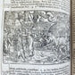 1769 BIBLE in CZECH ILLUSTRATED 2 FOLIO VOLUMES antique