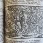 1769 BIBLE in CZECH ILLUSTRATED 2 FOLIO VOLUMES antique
