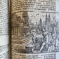 1769 BIBLE in CZECH ILLUSTRATED 2 FOLIO VOLUMES antique