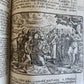 1769 BIBLE in CZECH ILLUSTRATED 2 FOLIO VOLUMES antique