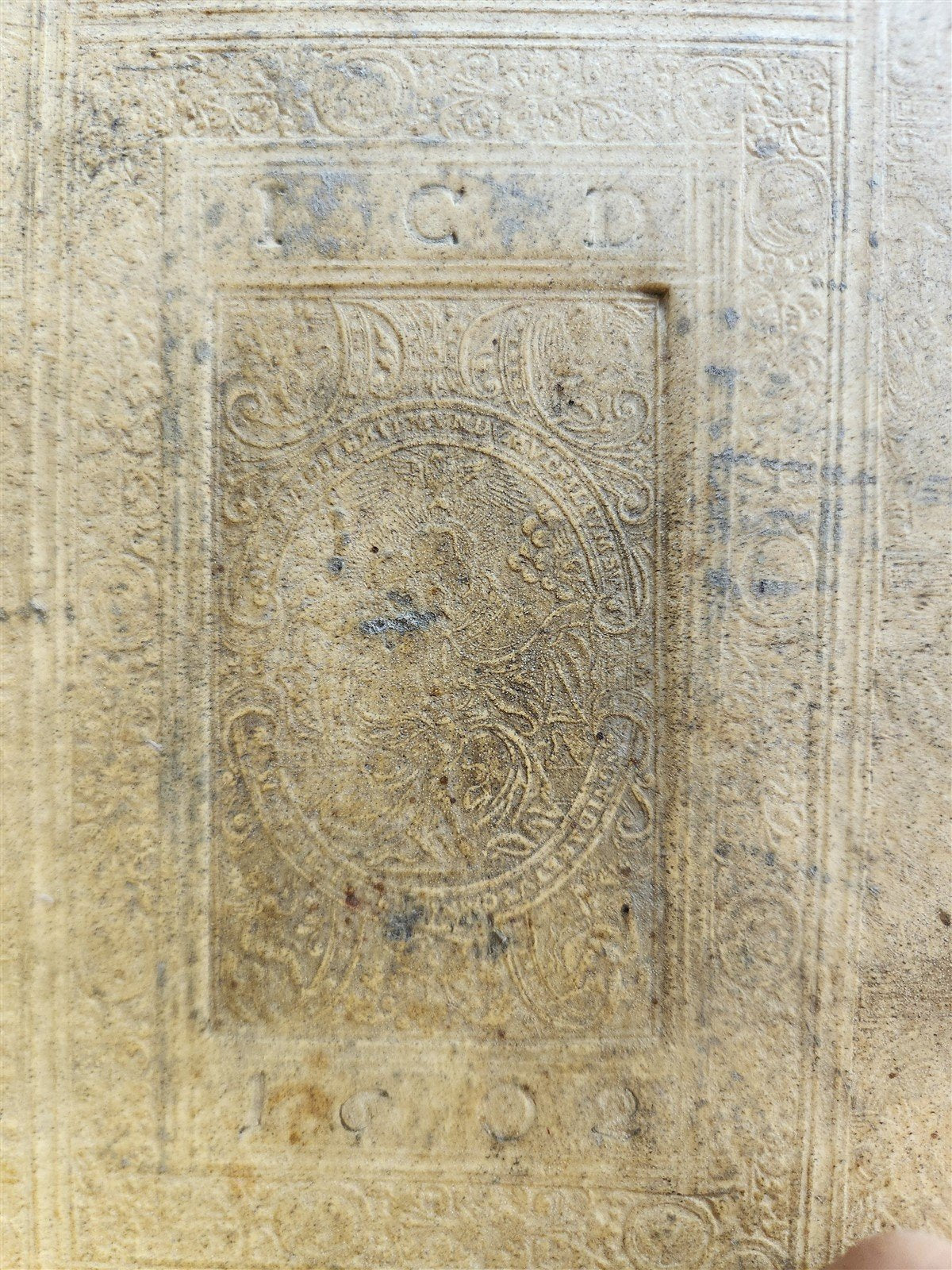 1600 JESUIT PRIEST GEORG SCHERER WRITINGS antique FOLIO pigskin 16th CENTURY