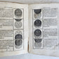 1527 SEBASTIAN MUNSTER Kalendarium Hebraicum antique ILLUSTRATED HEBREW CALENDAR