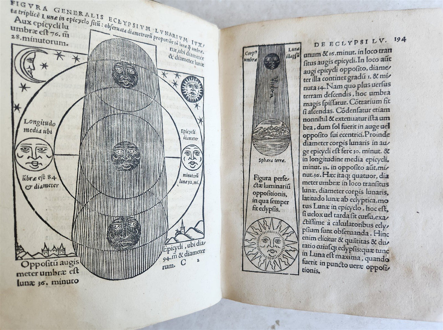 1527 SEBASTIAN MUNSTER Kalendarium Hebraicum antique ILLUSTRATED HEBREW CALENDAR