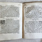 1527 SEBASTIAN MUNSTER Kalendarium Hebraicum antique ILLUSTRATED HEBREW CALENDAR