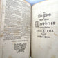 1725 BIBLE ILLUSTRATED LEATHER BOUND MASSIVE FOLIO in GERMAN ANTIQUE BIBLIA