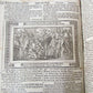 1725 BIBLE ILLUSTRATED LEATHER BOUND MASSIVE FOLIO in GERMAN ANTIQUE BIBLIA