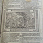 1725 BIBLE ILLUSTRATED LEATHER BOUND MASSIVE FOLIO in GERMAN ANTIQUE BIBLIA