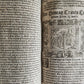 1569 SERMONS by WILD ILLUSTRATED PIGSKIN FOLIO antique BANNED by CHURCH