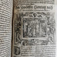 1569 SERMONS by WILD ILLUSTRATED PIGSKIN FOLIO antique BANNED by CHURCH