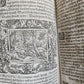 1569 SERMONS by WILD ILLUSTRATED PIGSKIN FOLIO antique BANNED by CHURCH