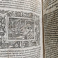 1569 SERMONS by WILD ILLUSTRATED PIGSKIN FOLIO antique BANNED by CHURCH