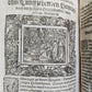 1569 SERMONS by WILD ILLUSTRATED PIGSKIN FOLIO antique BANNED by CHURCH