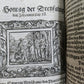 1569 SERMONS by WILD ILLUSTRATED PIGSKIN FOLIO antique BANNED by CHURCH