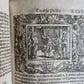 1569 SERMONS by WILD ILLUSTRATED PIGSKIN FOLIO antique BANNED by CHURCH