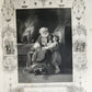 1850 BIBLE in ENGLISH FULLY ILLUSTRATED 3 VOLUMES antique by Rev. Matthew Henry