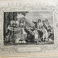 1850 BIBLE in ENGLISH FULLY ILLUSTRATED 3 VOLUMES antique by Rev. Matthew Henry