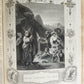1850 BIBLE in ENGLISH FULLY ILLUSTRATED 3 VOLUMES antique by Rev. Matthew Henry