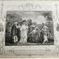 1850 BIBLE in ENGLISH FULLY ILLUSTRATED 3 VOLUMES antique by Rev. Matthew Henry