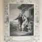 1850 BIBLE in ENGLISH FULLY ILLUSTRATED 3 VOLUMES antique by Rev. Matthew Henry