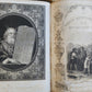 1850 BIBLE in ENGLISH FULLY ILLUSTRATED 3 VOLUMES antique by Rev. Matthew Henry