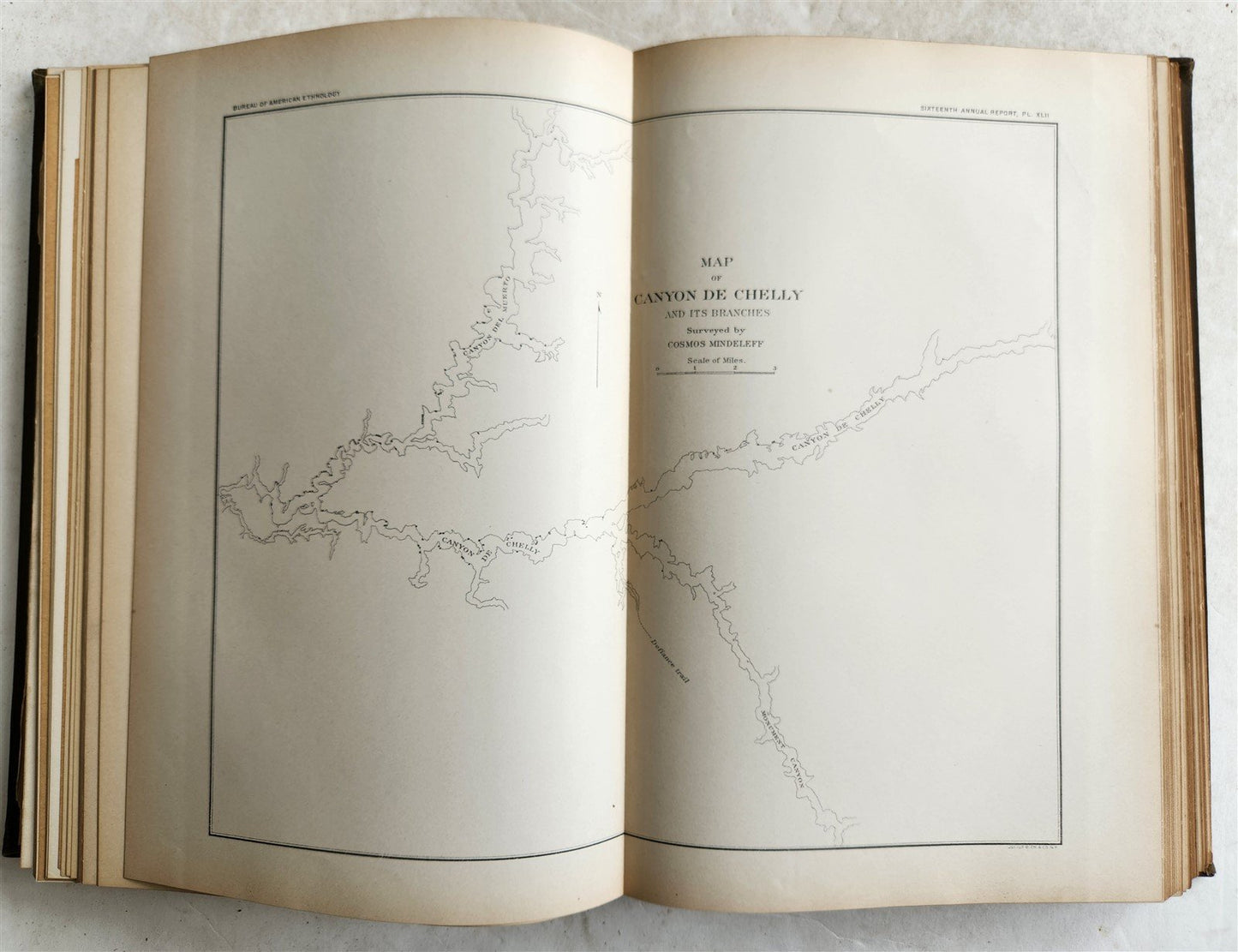 1894-95 AMERICAN ETHNOLOGY REPORT antique ILLUSTRATED